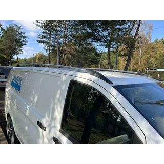 Roof Rails Chrome DDU (Plastic Feet) Mercedes Vito/V-class W447 2014- photo 2