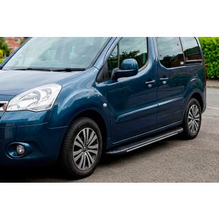 Side Steps Bosphorus Grey (2 pcs, Aluminum) Peugeot Partner Tepee 2008-2018 photo 1