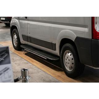 Side Steps Bosphorus Grey (2 pcs, Aluminum) Peugeot Boxer 2006-2025 photo 1