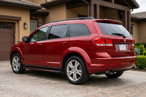Dodge Journey 2008-2020 Side Steps Maya Red (2 pcs, Aluminum) photo 1