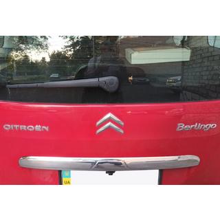 Chrome trim above license plate (stainless steel) Peugeot Partner Tepee 2008-2018 photo 1