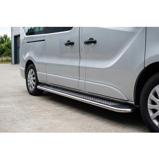 Side Steps Maydos V2 (2 pcs, Aluminum) Renault Trafic 2001–2015 photo 1
