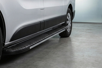 Fiat Talento 2016- Side Steps Bosphorus Grey (2 pcs, Aluminum) photo 1