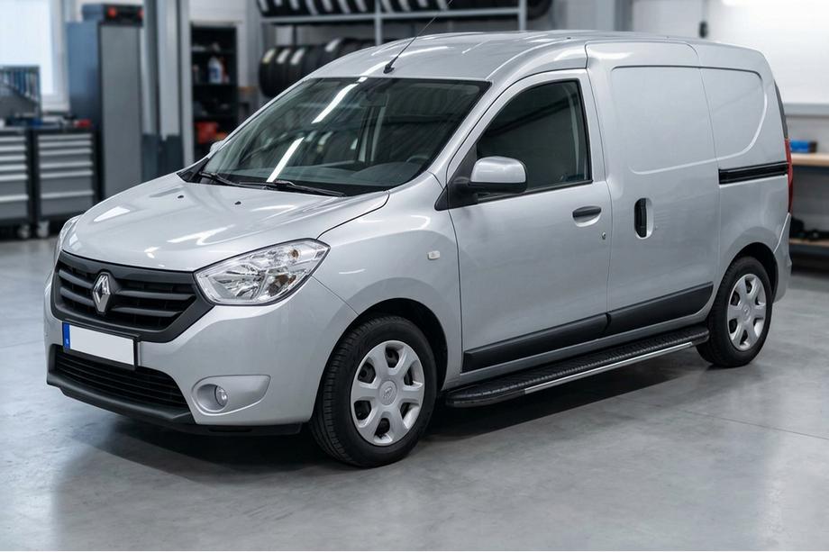Dacia Dokker 2013-2022 Side Steps Bosphorus Grey (2 pcs, Aluminum) Image