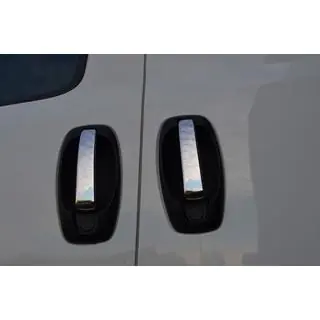 Chrome Door Handle Covers (4 pcs, Stainless Steel) photo 1