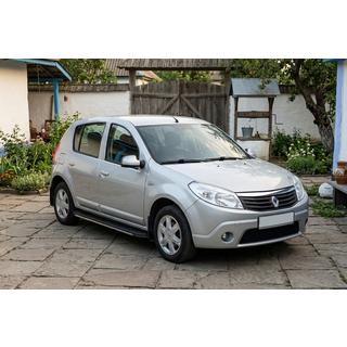 Side Steps Bosphorus Grey (2 pcs, Aluminum) Dacia Sandero 2007-2013 photo 1