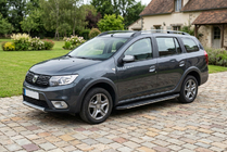 Dacia Logan MCV 2013-2020 Side Steps Bosphorus Grey (2 pcs, Aluminum) photo 1