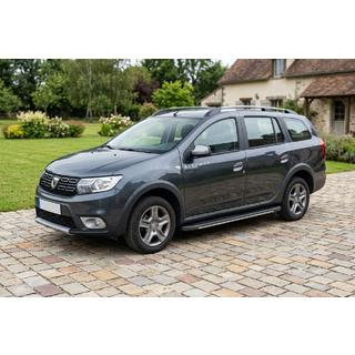 Side Steps Bosphorus Grey (2 pcs, Aluminum) Dacia Logan MCV 2013-2020 photo 1