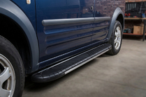 Ford Connect 2002–2006 Side Steps Bosphorus Grey (2 pcs, Aluminum) photo 1
