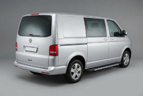 Volkswagen T5 2010-2015 Side Steps Bosphorus Grey (2 pcs, Aluminum) photo 1
