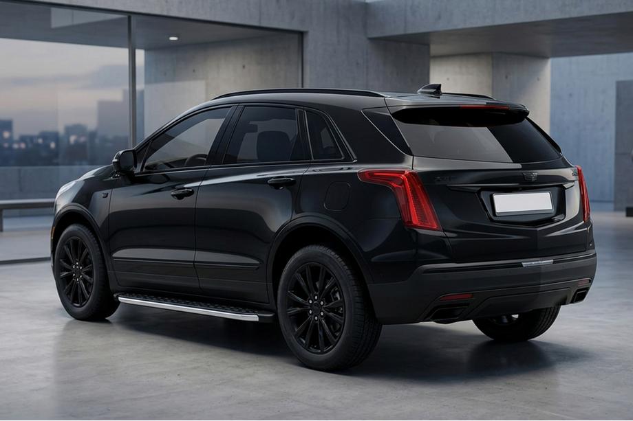 Cadillac XT5 2016- Side Steps BlackLine (2 pcs, Aluminum) Photo 1