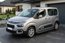Citroen Berlingo/Multispace 2018- Side Steps Tayga Black (2 pcs, Aluminum) photo 1