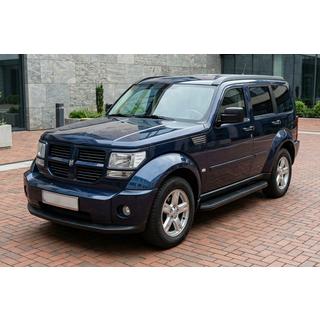 Side Steps Tayga Black (2 pcs, Aluminum) Dodge Nitro 2006-2011 photo 1