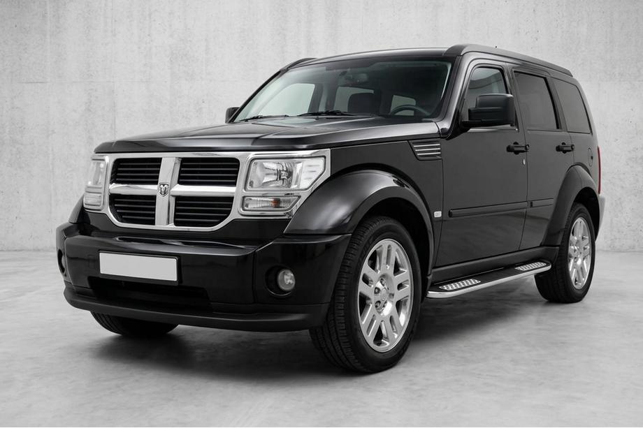 Dodge Nitro 2006-2011 Side Steps Tayga V2 (2 pcs, Aluminum) Image