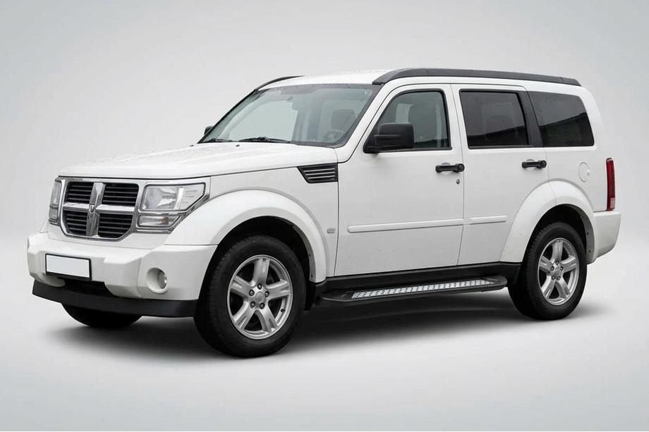 Dodge Nitro 2006-2011 Side Steps New Vision Black (2 pcs, Aluminum) Image