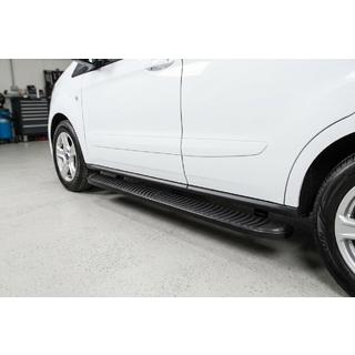 Side Steps Tayga Black (2 pcs, Aluminum) Ford Courier 2014-2023 photo 1