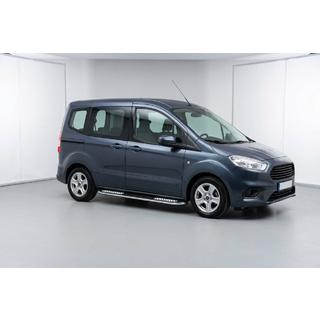 Side Steps Tayga V2 (2 pcs, Aluminum) Ford Courier 2014-2023 photo 1
