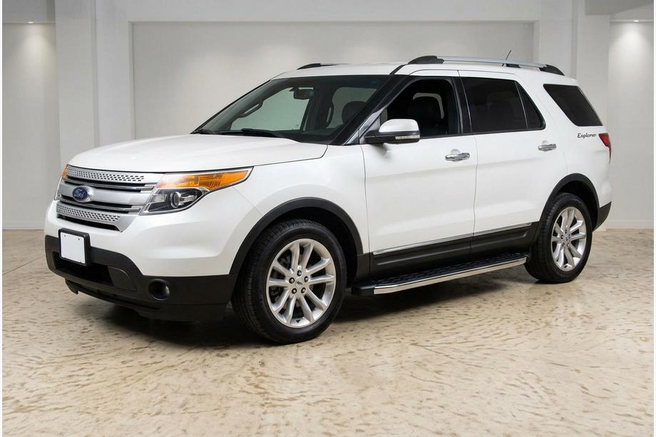 Ford Explorer 2011-2019 Side Steps BlackLine (2 pcs, Aluminum) Photo 2