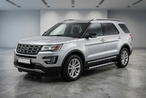 Ford Explorer 2011-2019 Side Steps New Vision Black (2 pcs, Aluminum) photo 1