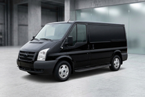 Ford Transit 2000–2014 Side Steps Tayga Black (2 pcs, Aluminum) photo 1