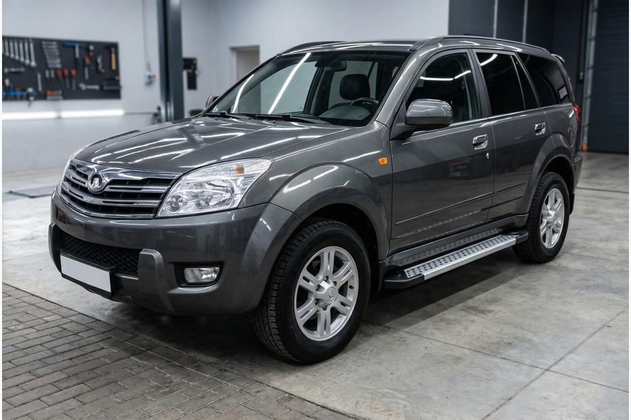 GreatWall Haval/Hover H3 2005-2013 Side Steps New Vision Grey (2 pcs, Aluminum) Photo 1