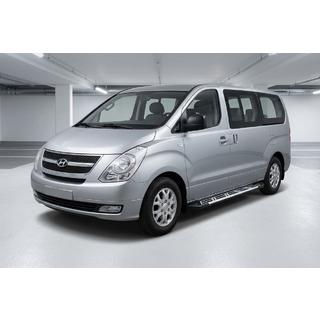 Side Steps Sunrise (2 pcs, Aluminum) Hyundai H300, H1, Starex 2008-2020 photo 1