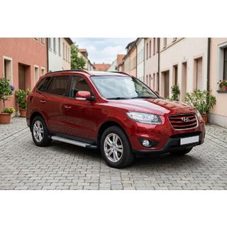 Side Steps New Vision Grey (2 pcs, Aluminum) Hyundai Santa Fe 2 2006-2012 photo 1
