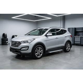 Side Steps New Vision Grey (2 pcs, Aluminum) Hyundai Santa Fe 3 2012-2018 photo 1