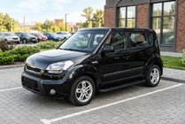Kia Soul I 2008-2013 Side Steps Tayga Black (2 pcs, Aluminum) photo 1