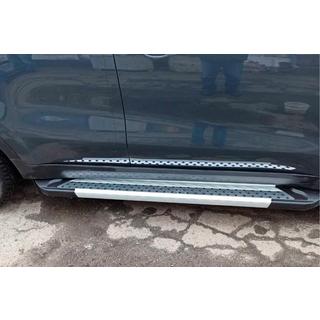 Side Steps New Vision Grey (2 pcs, Aluminum) Kia Sportage 2015-2021 photo 1