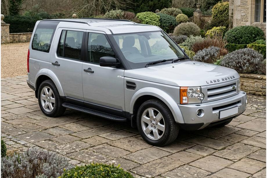 Land Rover Discovery III 2004–2009 Side Steps Tayga Black (2 pcs, Aluminum) Photo 1
