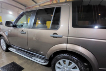 Land Rover Discovery III 2004–2009 Side Steps Tayga V2 (2 pcs, Aluminum) photo 6