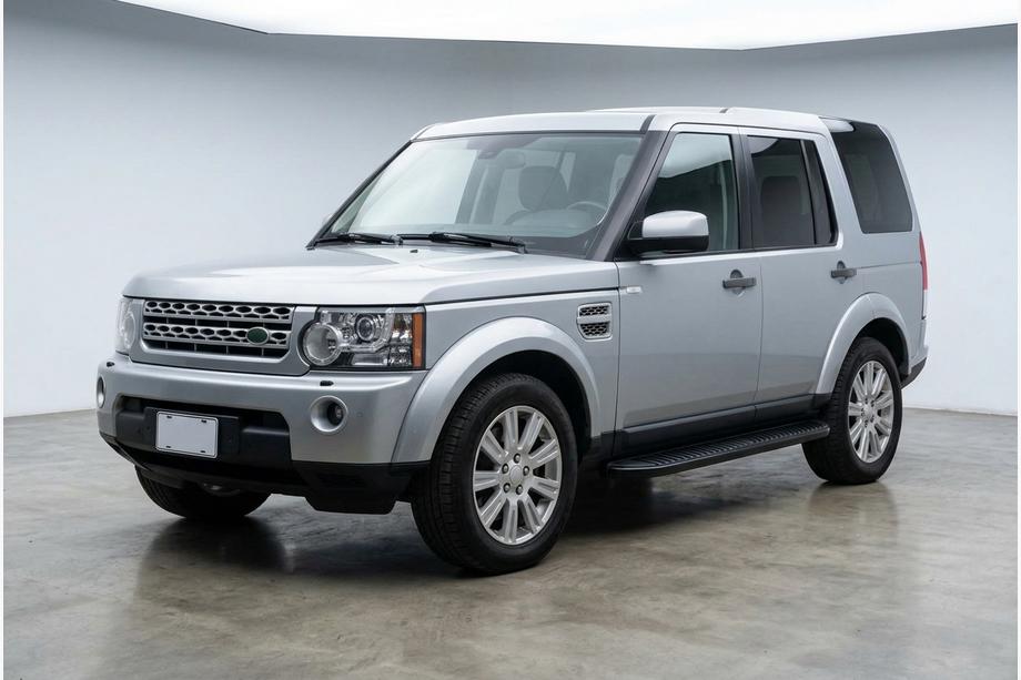 Land Rover Discovery IV 2009-2017 Side Steps Tayga Black (2 pcs, Aluminum) Image