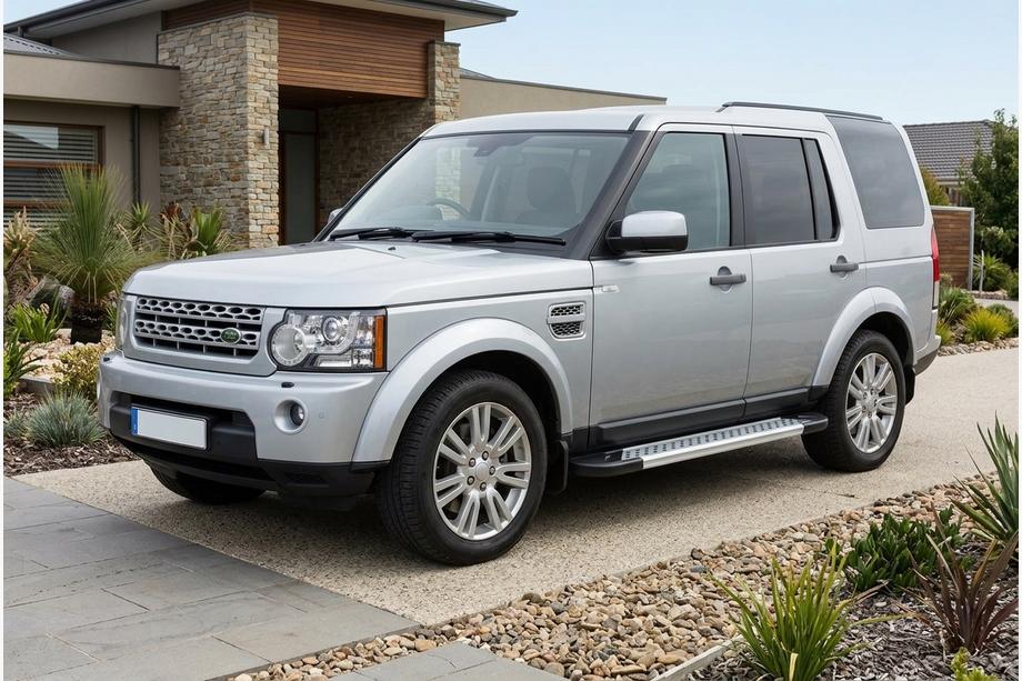 Land Rover Discovery IV 2009-2017 Side Steps New Vision Grey (2 pcs, Aluminum) Photo 1