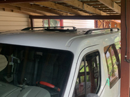 Opel Movano 2010-2021 Black Roof Rails photo 2