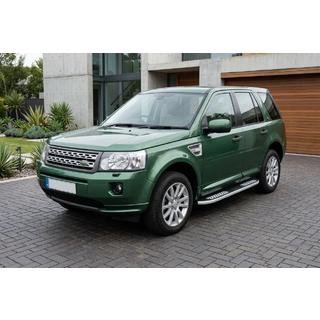 Side Steps Tayga V2 (2 pcs, Aluminum) Land Rover Freelander II 2006–2014 photo 1