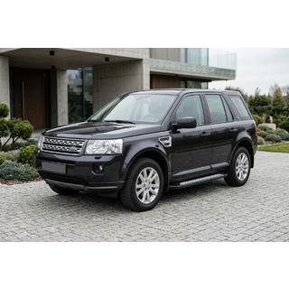 Side Steps New Vision Black (2 pcs, Aluminum) Land Rover Freelander II 2006–2014 photo 1