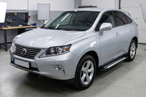 Lexus RX 2009-2015 Side Steps Line (2 pcs, Aluminum) photo 1