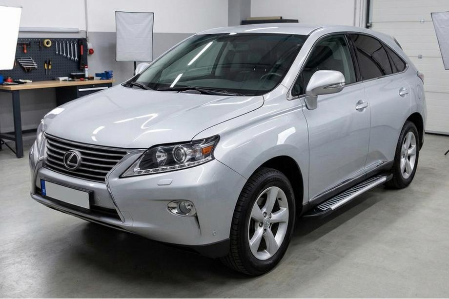 Lexus RX 2009-2015 Side Steps Line (2 pcs, Aluminum) Image
