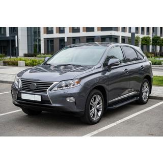 Side Steps RedLine Black (2 pcs, Aluminum) Lexus RX 2009-2015 photo 1