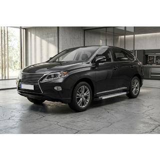 Side Steps New Vision Grey (2 pcs, Aluminum) Lexus RX 2009-2015 photo 1