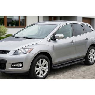 Side Steps Tayga Black (2 pcs, Aluminum) Mazda CX-7 2006-2012 photo 1