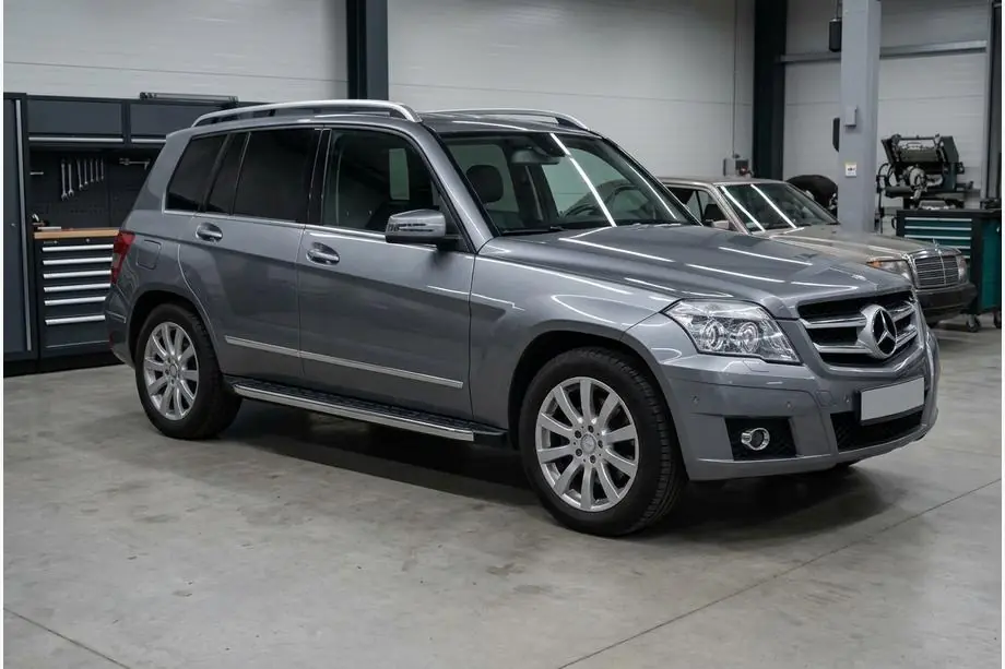 Mercedes GLK class X204 2008-2015 Side Steps BlackLine (2 pcs, Aluminum) Photo 1