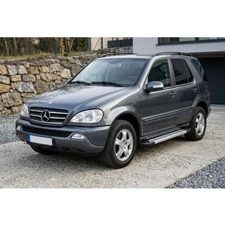 Side Steps New Vision Grey (2 pcs, Aluminum) Mercedes ML W163 1997-2005 photo 1