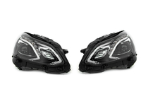 Mercedes E-сlass W212 2009-2016 Front headlights (2 pcs, facelift, with control units) photo 1