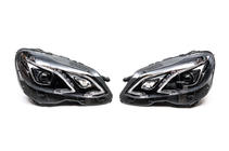 Mercedes E-сlass W212 2009-2016 Front headlights (2 pcs, facelift, with control units) photo 10