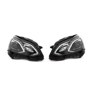 Front headlights (2 pcs, facelift, with control units)