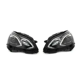 Front headlights (2 pcs, facelift, with control units)