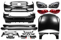 Mercedes E-class W212 2009-2016 Facelift conversion kit to E63 AMG 2016 photo 4