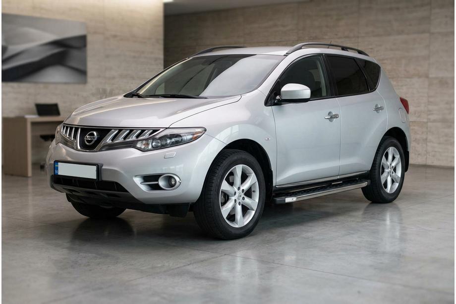 Nissan Murano 2008-2014 Side Steps BlackLine (2 pcs, aluminum) Photo 1